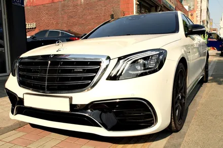 [브이쿨썬팅]벤츠 S63 AMG 브이쿨로 옷갈아 입히기~ 썬팅재시공 by 인천썬팅 전문 더밴에스 / 남동구 고잔동