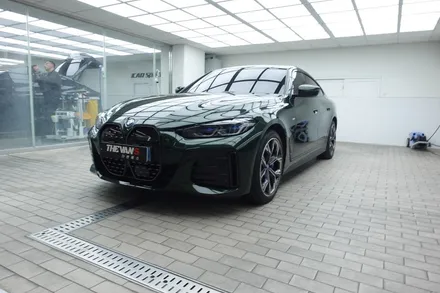BMW i4 유리막코팅, 가죽코팅 도장면 관리, 시트 관리 방법 공유 / 남동구 고잔동