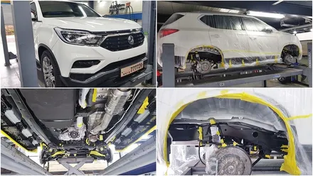 인천브이쿨 구월1호점 더밴에스 렉스턴G4 신차패키지 시공 / 남동구 고잔동