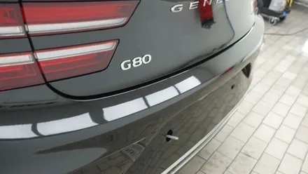 인천 신차패키지 루마버텍스 최상위 1100으로 시공한 올블랙 G80 / 남동구 고잔동