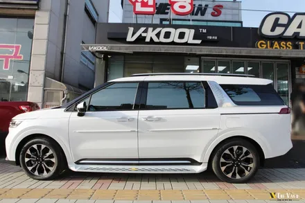 인천신차패키지, 카니발 레인보우 V90, 아이나비QXD5000, GSC사이드스텝, 브이쿨골드쉴드PPF, 가디언도어가드, 코일매트 / 남동구 고잔동
