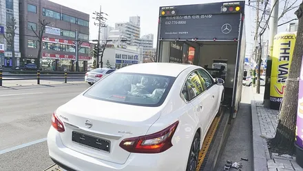 인천썬팅 닛산 알티마2018 레이노 S5 시공 / 남동구 고잔동