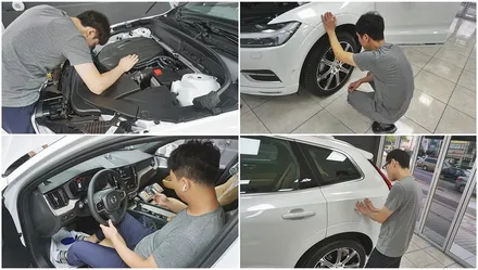 인천썬팅 볼보XC60 브이쿨 K 틴팅시공 / 남동구 고잔동