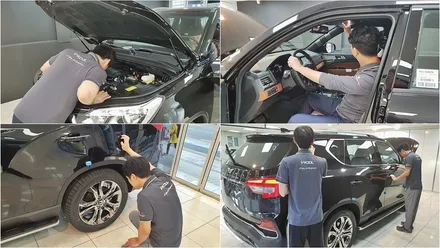 인천썬팅 렉스턴G4 더밴에스 신차패키지 시공기 / 남동구 고잔동