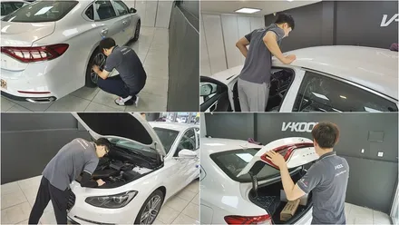 인천썬팅 더밴에스 그랜저IG 신차패키지 시공 / 남동구 고잔동