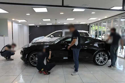 [썬팅]카마로 브이쿨 K 시리즈, 파인뷰 LX 2000 / 남동구 고잔동