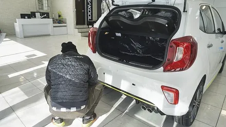 인천썬팅 올 뉴 모닝 레이노 썬팅시공 / 남동구 고잔동