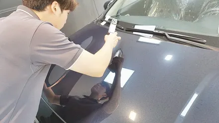 인천신차검수 기아자동차 니로 인수거부 후 재입고 신차패키지 시공 / 남동구 고잔동