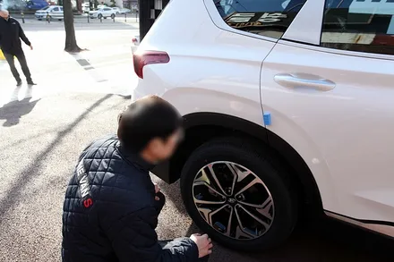 인천브이쿨 썬팅 구월1호점 더밴에스 싼타페TM 신차패키지 시공 / 남동구 고잔동