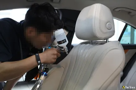 벤츠 CLS 야와라 가죽 코팅 / 남동구 고잔동