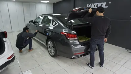 인천신차패키지 더밴에스 G80 신차패키지 시공 / 남동구 고잔동