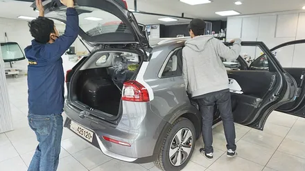 인천브이쿨  니로 썬팅시공기 / 남동구 고잔동