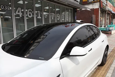 레이노 인천구월점 테슬라 모델3 얼티넘XP 썬팅 시공후기 / 남동구 고잔동