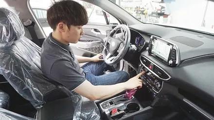 인천 신차검수 싼타페TM 신차패키지 시공기 / 남동구 고잔동