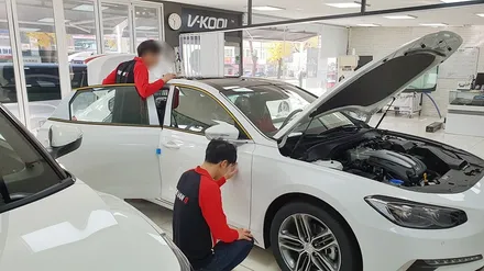 인천신차검수 그랜저IG 더밴에스의 신차패키지 시공 / 남동구 고잔동