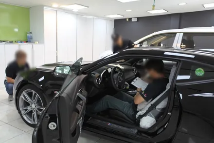 [썬팅]카마로 브이쿨 K 시리즈, 파인뷰 LX 2000 / 남동구 고잔동