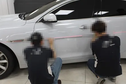 [가디언 도어가드] 재규어XJ 문콕방지는 가디언 도어가드로 / 남동구 고잔동