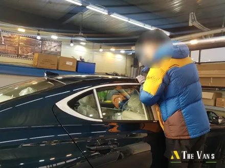 인천글라스틴트 썬셋, 인천썬팅 제네시스G70 썬팅 / 남동구 고잔동