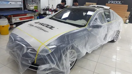 BMW 750LI 신차썬팅 인천브이쿨썬팅 / 남동구 고잔동