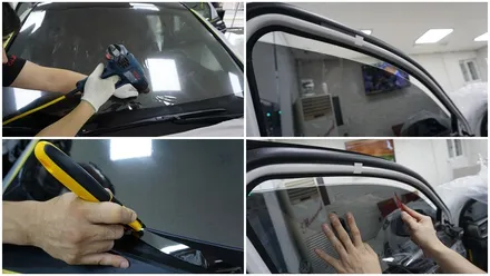 인천신차탁송 더밴에스 EQ900 브이쿨썬팅 시공 / 남동구 고잔동