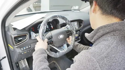 요즘대세 전기차 아이오닉 일렉트릭 신차패키시 시공 / 남동구 고잔동