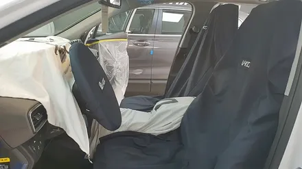 인천브이쿨 구월1호점 더밴에스의 싼타페TM 신차패키지 시공 / 남동구 고잔동