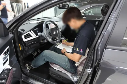 [신차패키지]니로 신차검수 브이쿨K틴팅 파인뷰LX 2000 / 남동구 고잔동