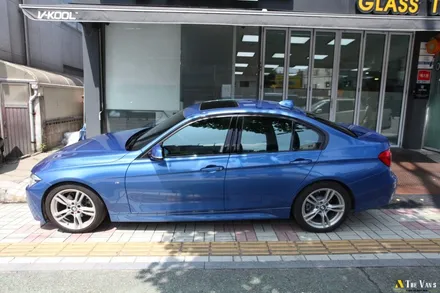 [인천썬팅] BMW 3시리즈, 썬팅 재시공, 크로마 9, 인천레이노썬팅 / 남동구 고잔동
