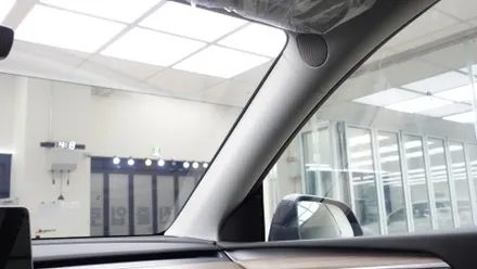 인천 신차패키지 글라스틴트 썬셋 전면 측후면 모두 30%로 시공한 테슬라 모델 Y / 남동구 고잔동