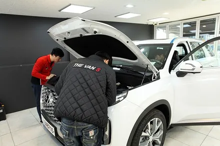 인천브이쿨 구월1호점 더밴에스 팰리세이드 신차패키지 시공기 / 남동구 고잔동