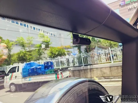 벤츠 G바겐 G400d 인테리어 튜닝 (송풍구 엠비언트, IWC시계), 순정 블랙박스 후방카메라 설치