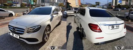 벤츠 E클래스 E220d, 멀티컬러를 적용한 송풍구(전,후석) 엠비언트 패키지