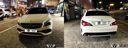 벤츠 CLA 오너의 필수 업그레이드, 12색 엠비언트와 터빈 송풍구로 달라진 내차!!