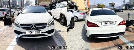 벤츠 구형 CLA에 필요한 옵션 3가지, 원스톱 시공 (12색과 송풍구 엠비언트, 키레스고, 통풍시트)