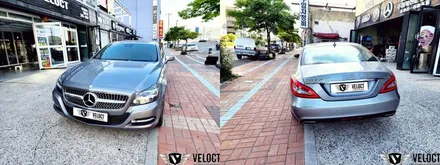 벤츠 W218 CLS, 구형같은 실내를 AMG핸들과 12색 엠비언트로 환골탈태!!