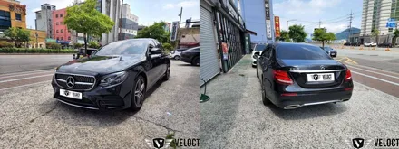 벤츠 E클래스의 무드 끝판왕!! 국산 부메스터, 송풍구, 미드레인지, 안전벨트 엠비언트
