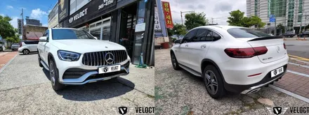 벤츠 페리 GLC의 스타일바꾸기, 송풍구 엠비언트 + 세로그릴 + 리어스포일러