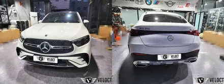 벤츠 신형 X254 GLC 엠비언트 3종 패키지!! 대시보드 콘솔 라인 / 도어손잡이 라인 / 송풍구 엠비언트