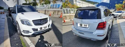벤츠 X204 GLK의 대변신!!! 12색 확장과 송풍구 엠비언트, 카본 AMG핸들, 블랙 사이드미러 커버, 데이라이트&생활코딩