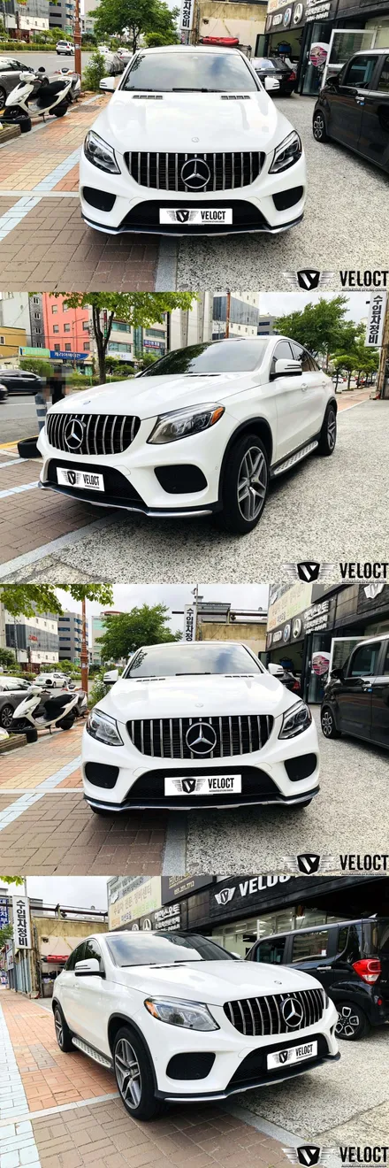 벤츠 W166 GLE, 세로그릴로 강렬한 포스와 12색 엠비언트로 화려함까지 장착 완료!!