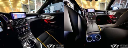 벤츠 페리 C클래스, 63s AMG 쿠페에도 필요한 그것!!! 송풍구 엠비언트!!