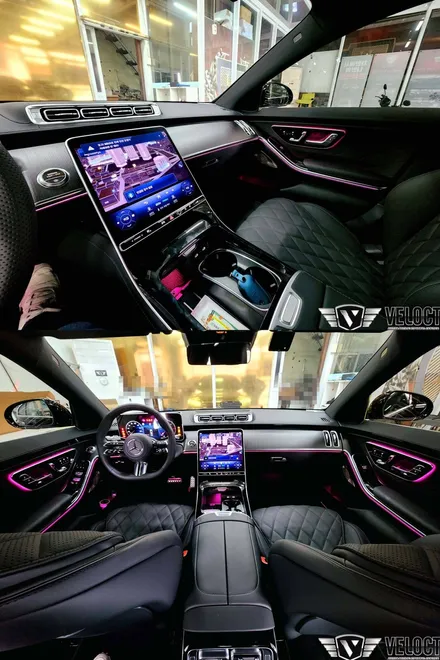 벤츠 S클래스 W223, 4D부메스터 + 액티브엠비언트 패키지 할인!!