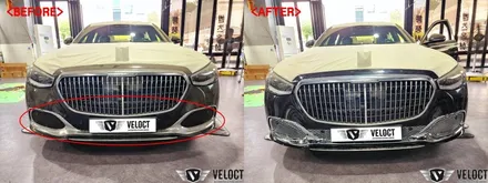 벤츠 신형 S클래스 S580 마이바흐, S680 범퍼 크롬 교체!! 이게 바로 마이바흐죠~!!