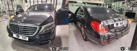 벤츠 W222 전기형 S클래스, 신형 S63AMG 컨버전 개조 (후기형 바디킷)