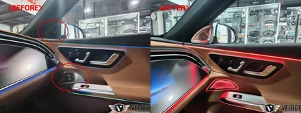 벤츠 신형 W214 E클래스 엠비언트 튜닝, 4D부메스터와 미드레인지 엠비언트 패키지