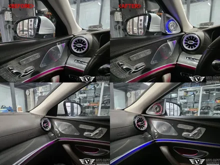 벤츠 C257 CLS, 4D부메스터 트위터 인테리어 튜닝!!