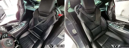벤츠 AMG GT, 송풍구 엠비언트와 레드컬러 안전벨트로 퍼포먼스 극대화!!!
