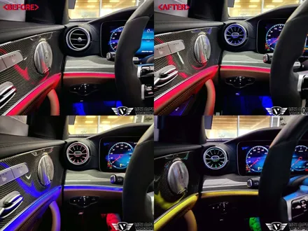 벤츠 신형 E클래스 53AMG, 송풍구 엠비언트 세트로 퍼펙트한 인테리어!!!