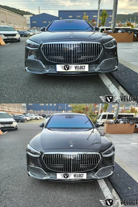 벤츠 W223 S클래스 일반모델, S680 마이바흐 풀바디킷 컨버전 (프론트 / 리어)