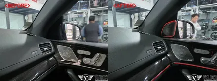 벤츠 C167 GLE쿠페, AMG세로그릴과 부메스터 트위터, 선루프 엠비언트로 튜닝 완료!!